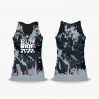 (2022 KM Run/Ride) Sleeveless Jersey - Female