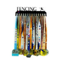 Medals Display Rack - Fencing | حمالة عرض ميداليات المبارزة ‏